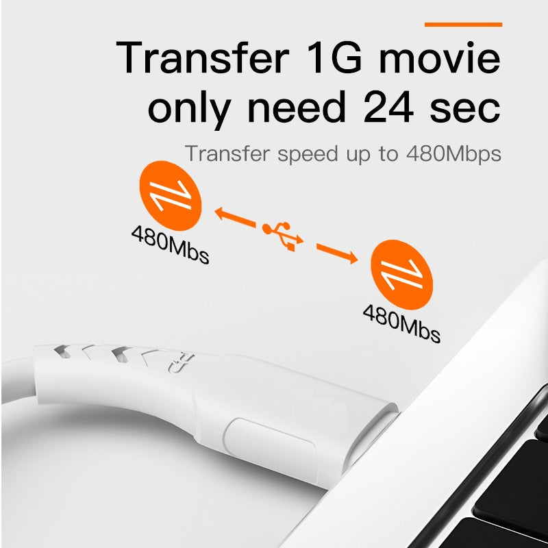 Pii Tech 60W PD Super Fast Charging Cable, USB Type C to C, 1 metre length