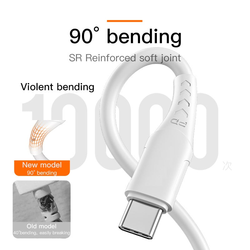 Pii Tech 60W PD Super Fast Charging Cable, USB Type C to C, 1 metre length
