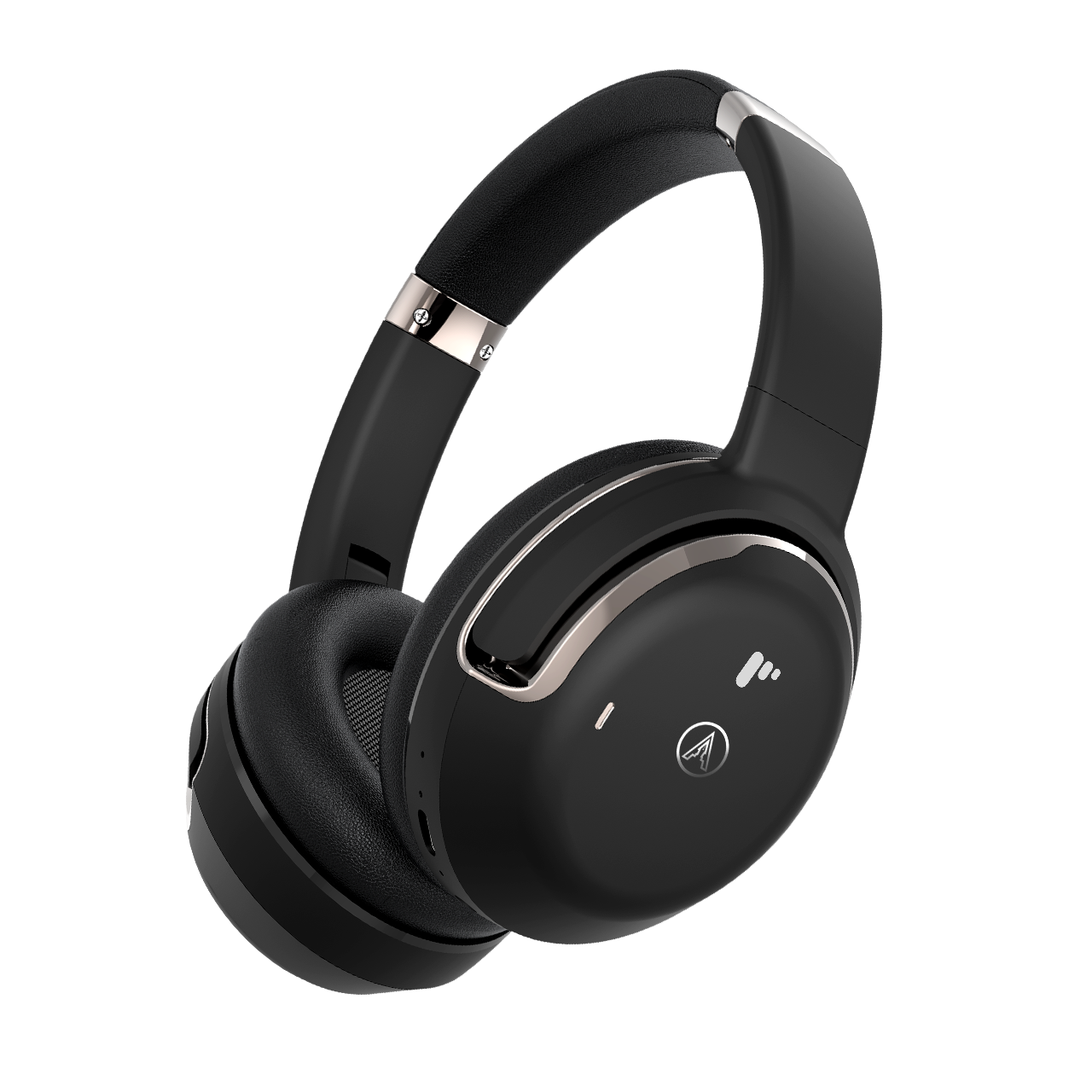 Pii Tech Anthem Bluetooth Headphone with Stunning Sound Quality, Active Noise Cancellation (ANC), 60 hrs playback and Premium Carry Case