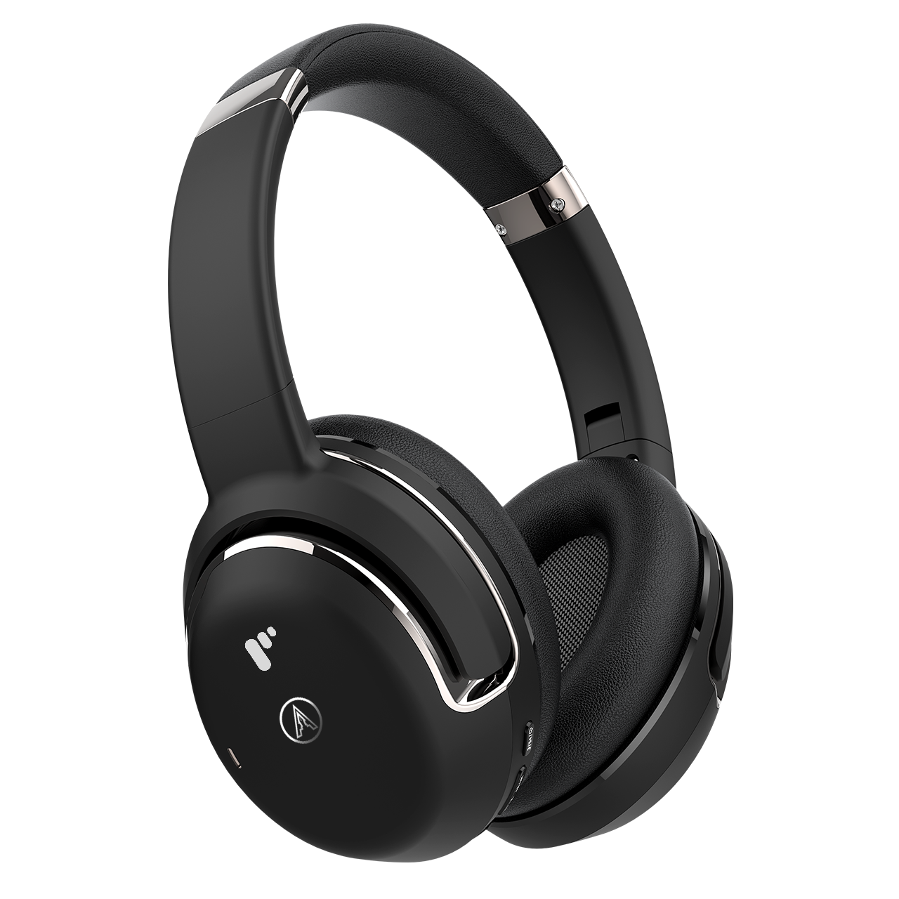 Pii Tech Anthem Bluetooth Headphone with Stunning Sound Quality, Active Noise Cancellation (ANC), 60 hrs playback and Premium Carry Case