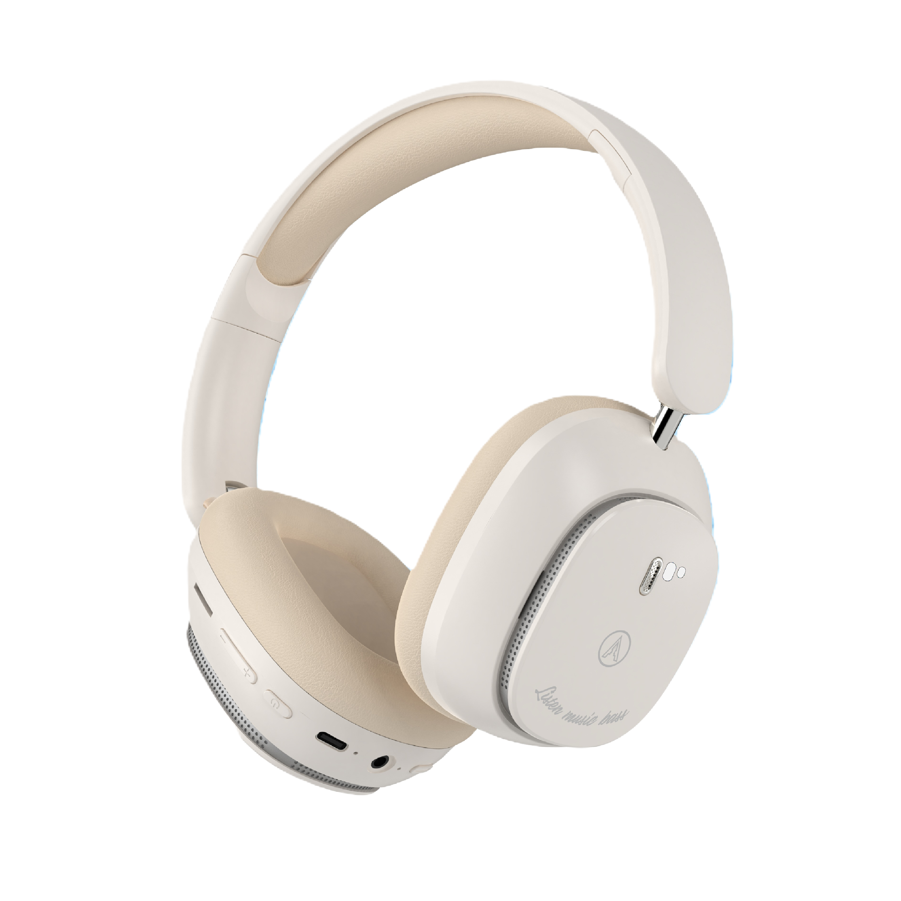 Pii Tech Aura - ANC, Bluetooth Wireless Headphone with Superb Sound Quality, Active Noise Cancellation (ANC), 60 hrs playback and Premium Carry Case