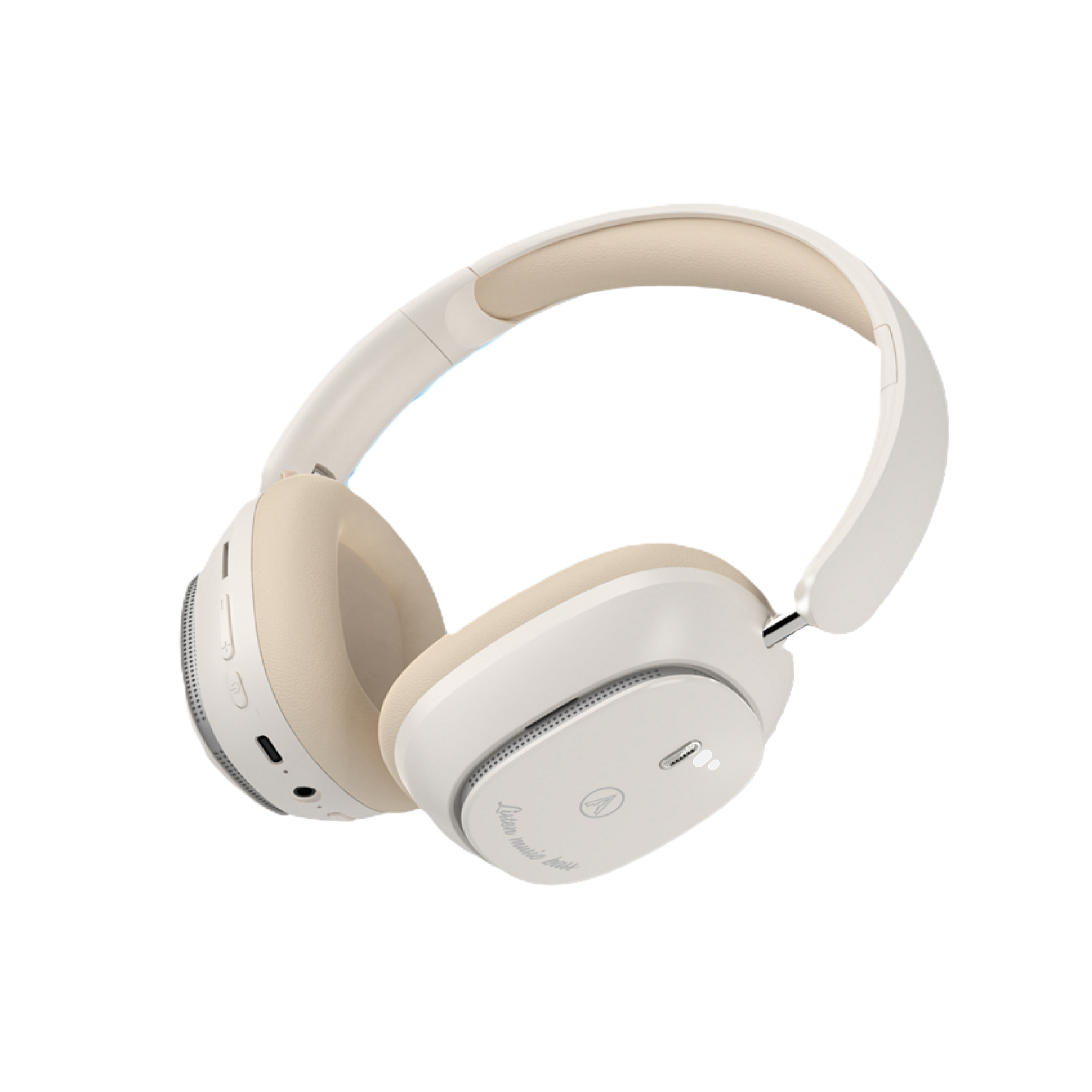 Pii Tech Aura - ANC, Bluetooth Wireless Headphone with Superb Sound Quality, Active Noise Cancellation (ANC), 60 hrs playback and Premium Carry Case