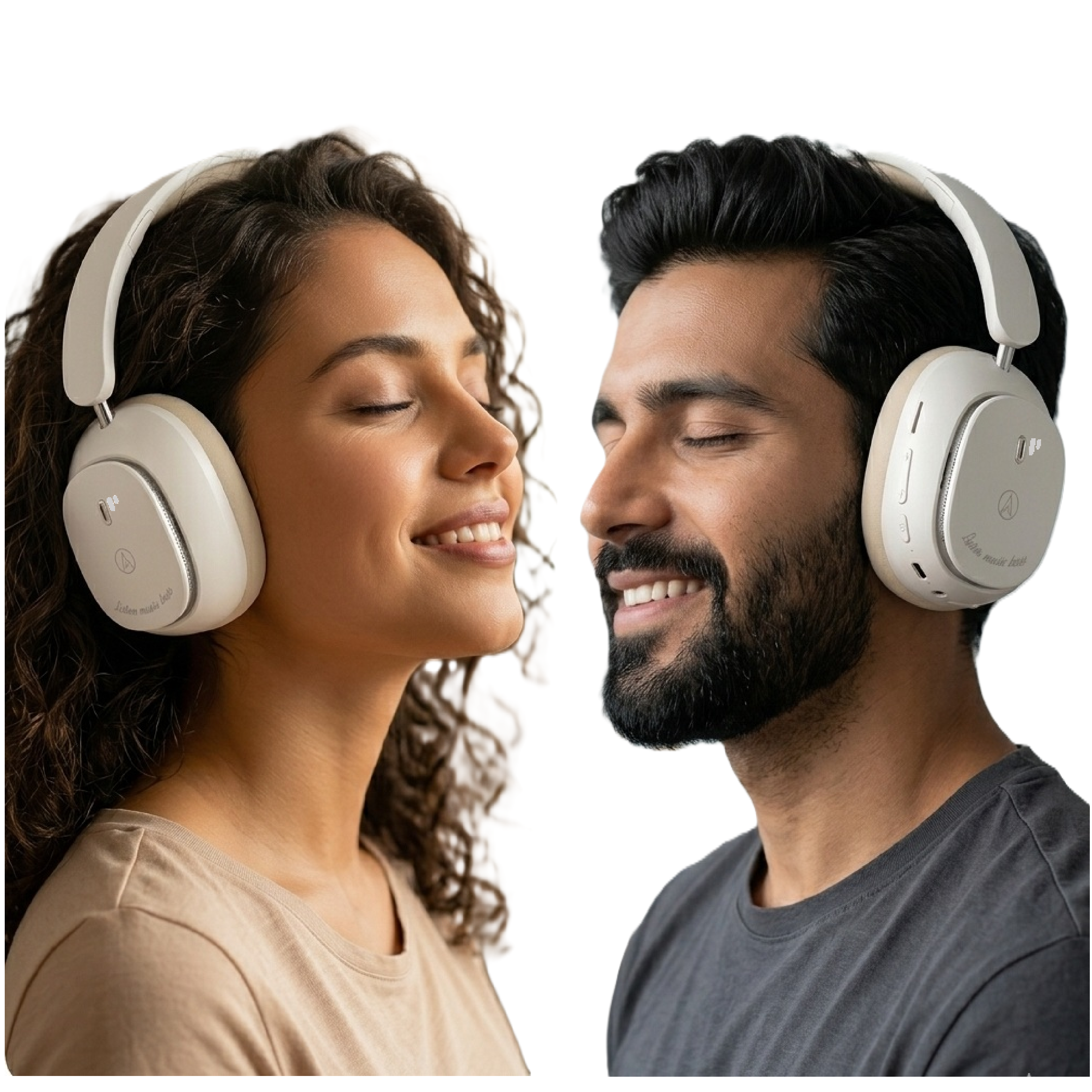 Pii Tech Aura - ANC, Bluetooth Wireless Headphone with Superb Sound Quality, Active Noise Cancellation (ANC), 60 hrs playback and Premium Carry Case