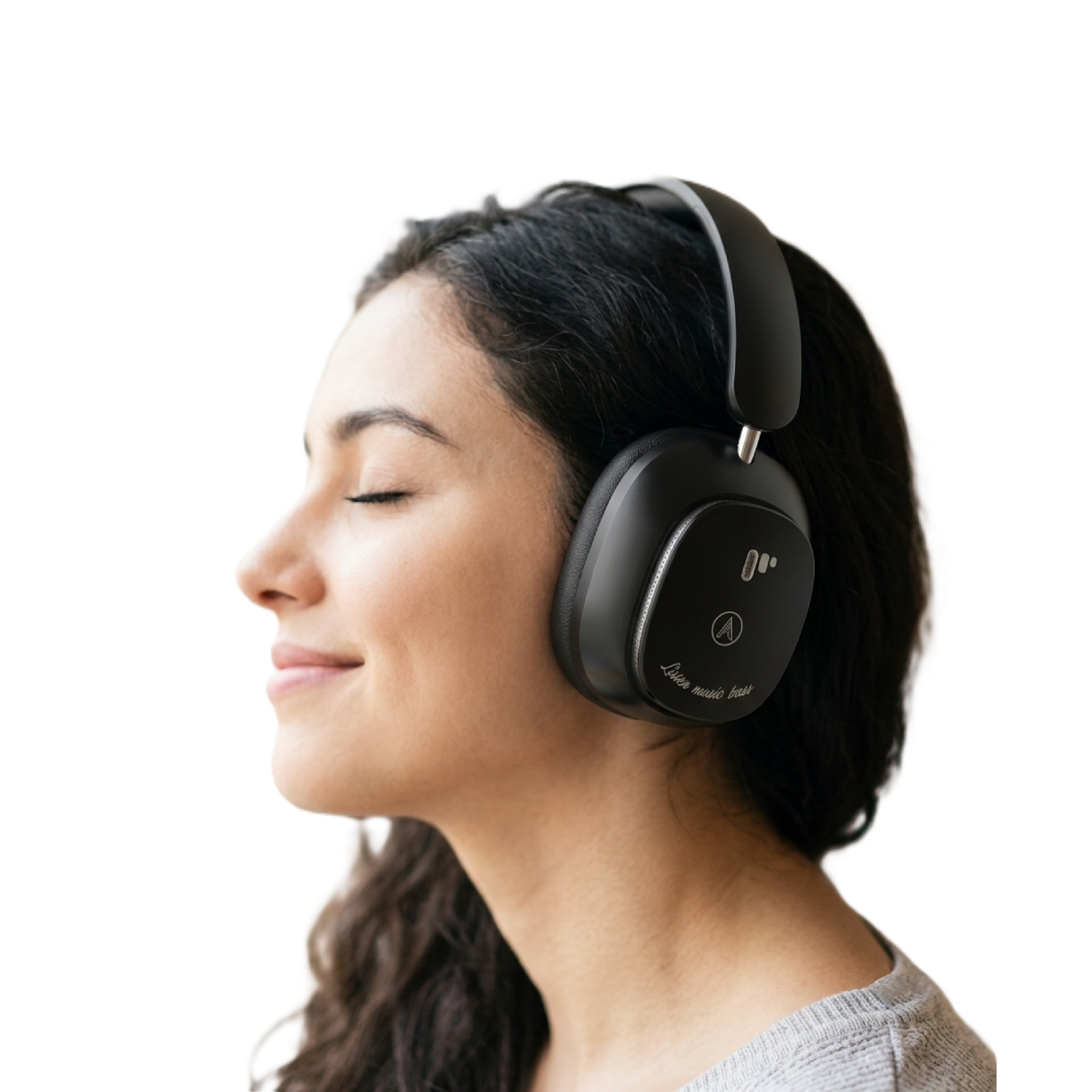 Pii Tech Aura - ANC, Bluetooth Wireless Headphone with Superb Sound Quality, Active Noise Cancellation (ANC), 60 hrs playback and Premium Carry Case