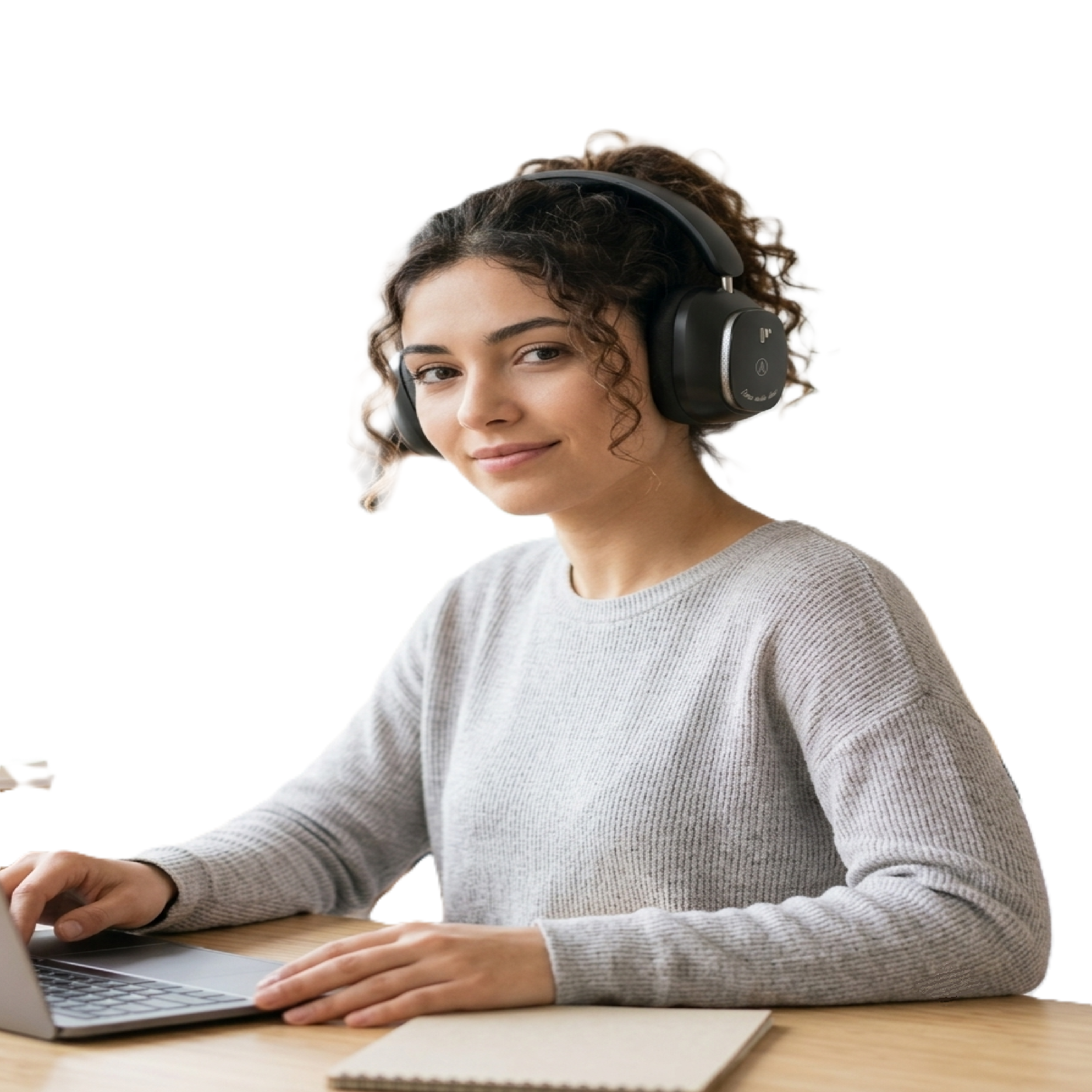 Pii Tech Aura - ANC, Bluetooth Wireless Headphone with Superb Sound Quality, Active Noise Cancellation (ANC), 60 hrs playback and Premium Carry Case