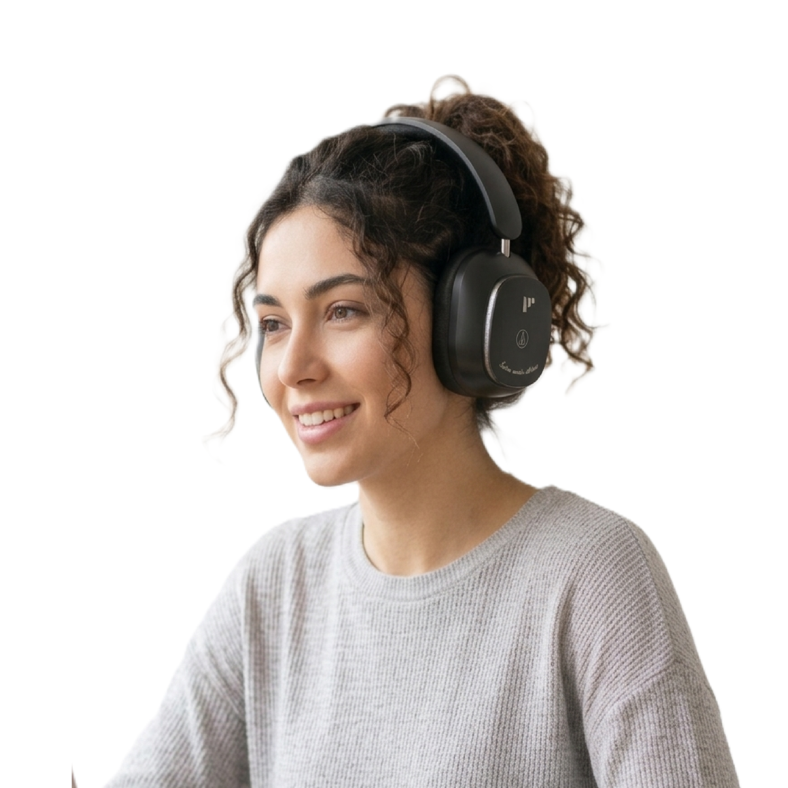 Pii Tech Aura - ANC, Bluetooth Wireless Headphone with Superb Sound Quality, Active Noise Cancellation (ANC), 60 hrs playback and Premium Carry Case