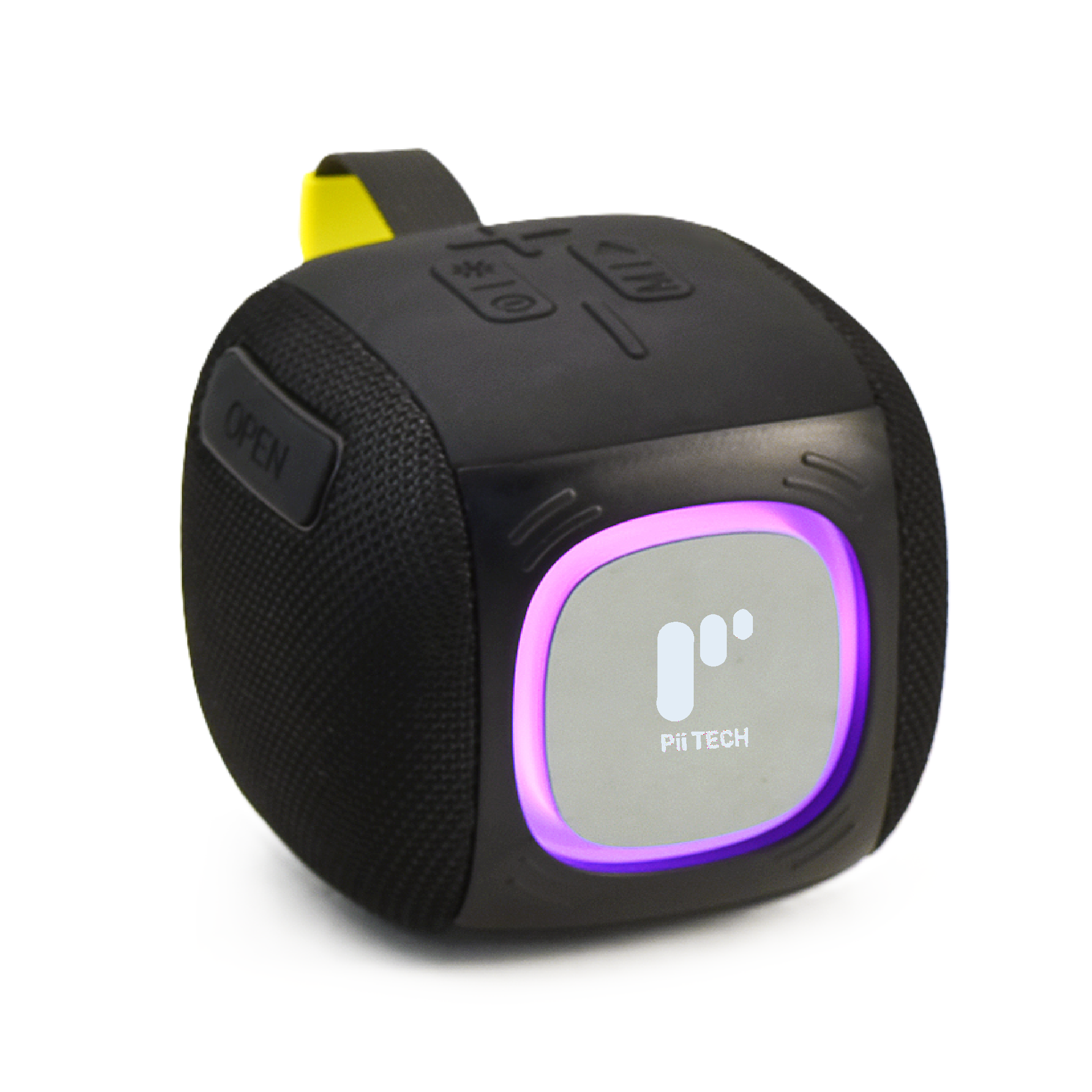 Pii Tech BassPower X, 16W Bluetooth Wireless Speaker with Powerful Sound, Deep Bass and RGB LED Lights