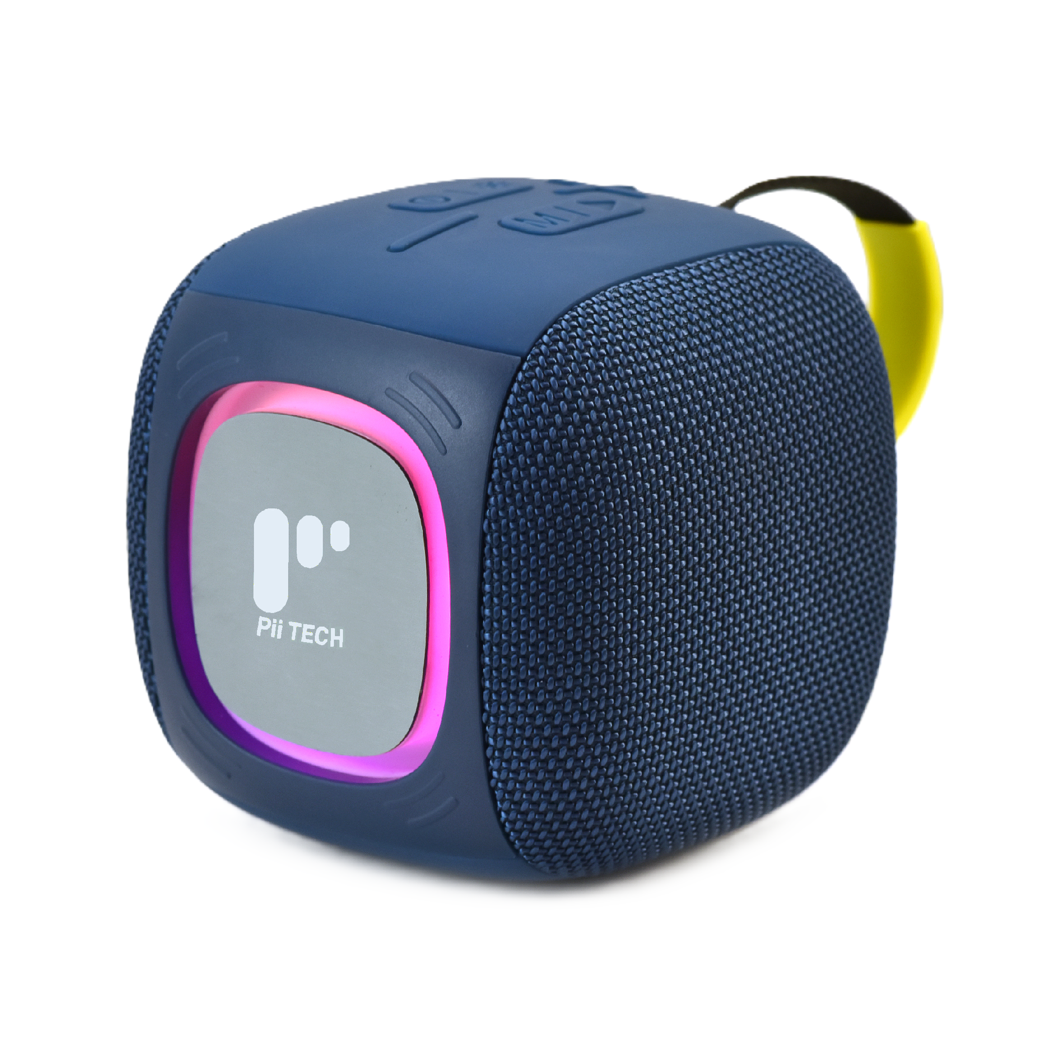 Pii Tech BassPower X, 16W Bluetooth Wireless Speaker with Powerful Sound, Deep Bass and RGB LED Lights