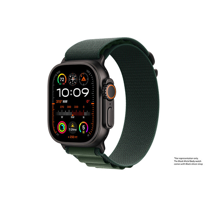 Pii Tech Blaze Smartwatch with 2.01" AMOLED Screen, Working Crown and Metal Body