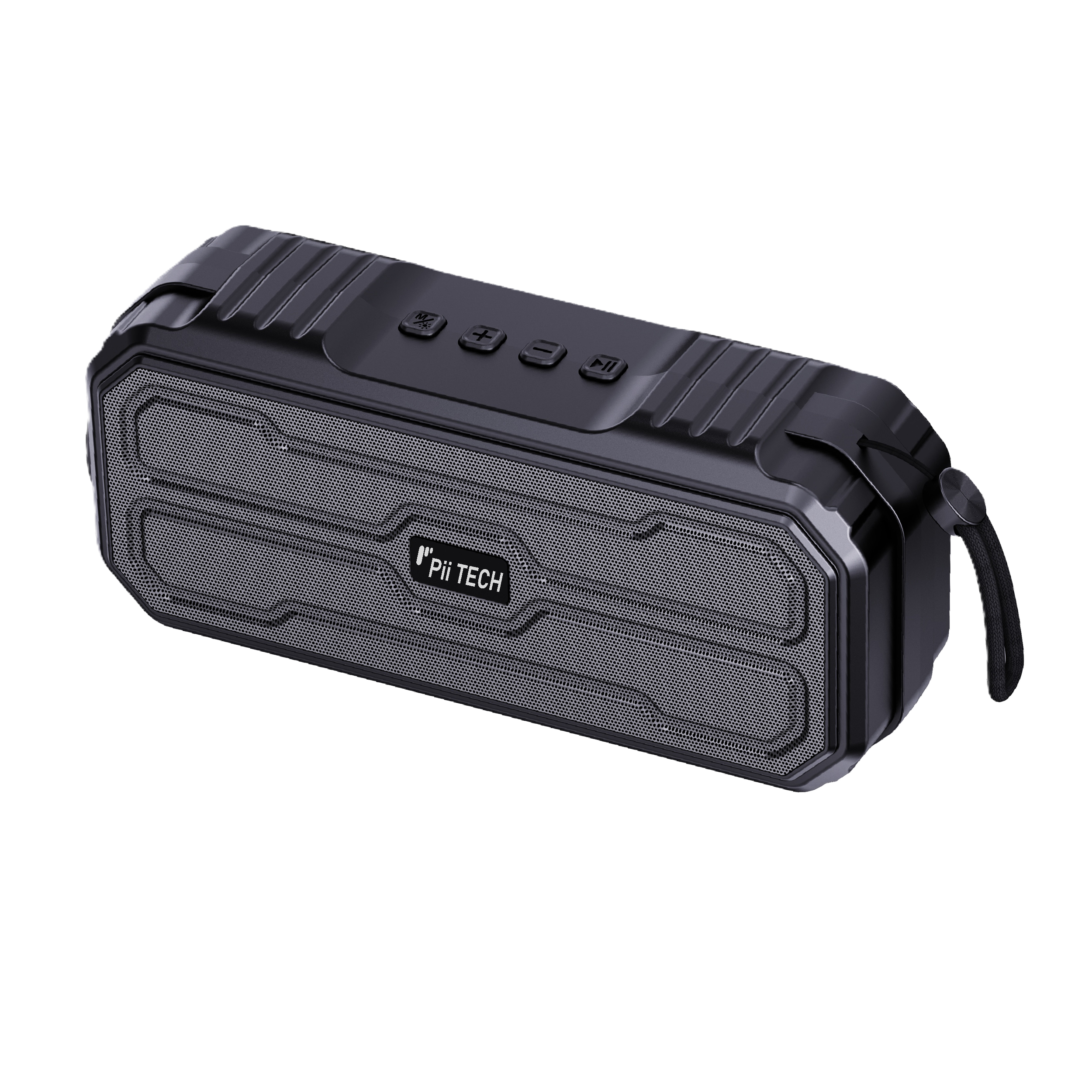 Pii Tech Buddy, 5W Portable Bluetooth Wireless Speaker with Torch