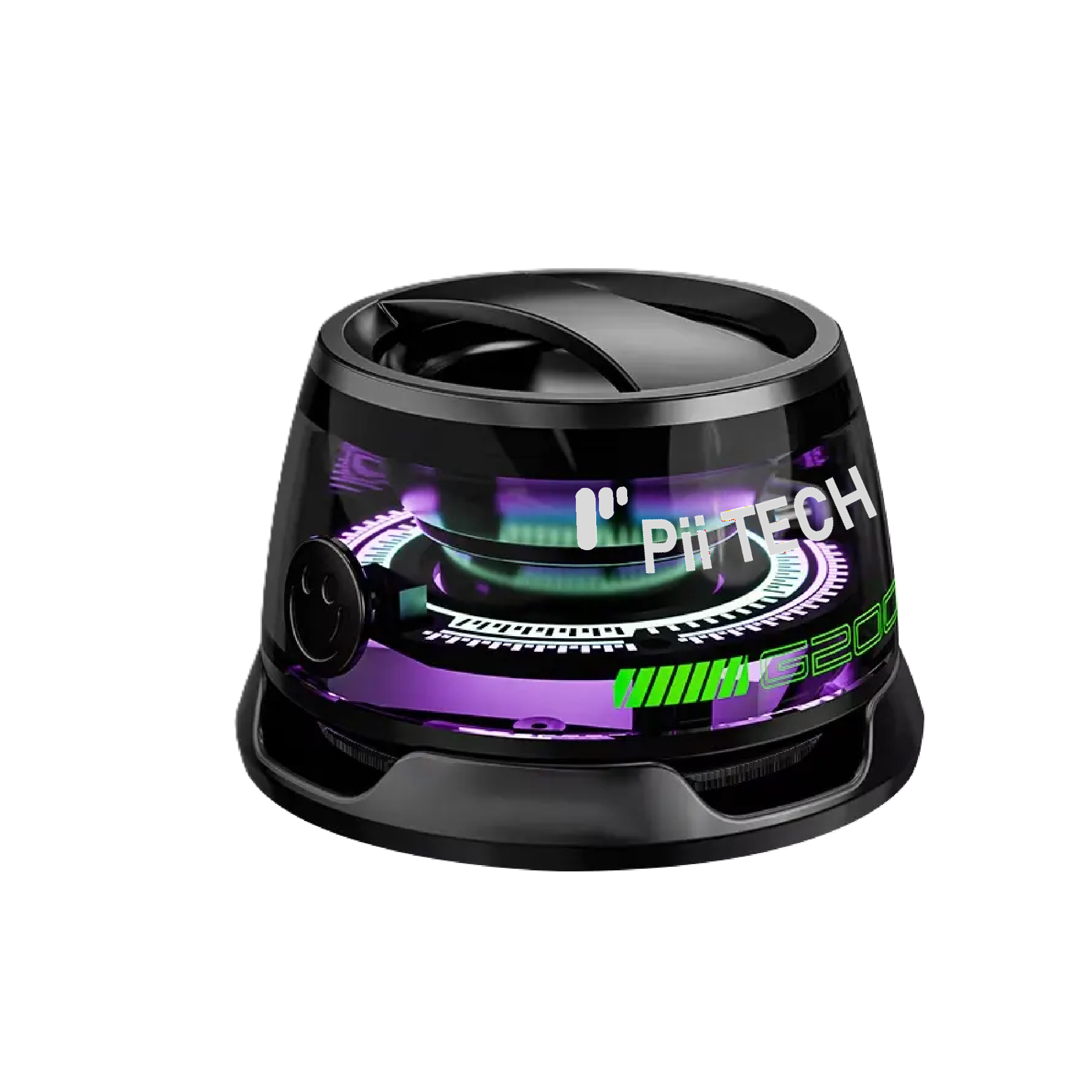 Pii Tech Mini, 3W Bluetooth Wireless Speaker with Magnetic Base, Compact size