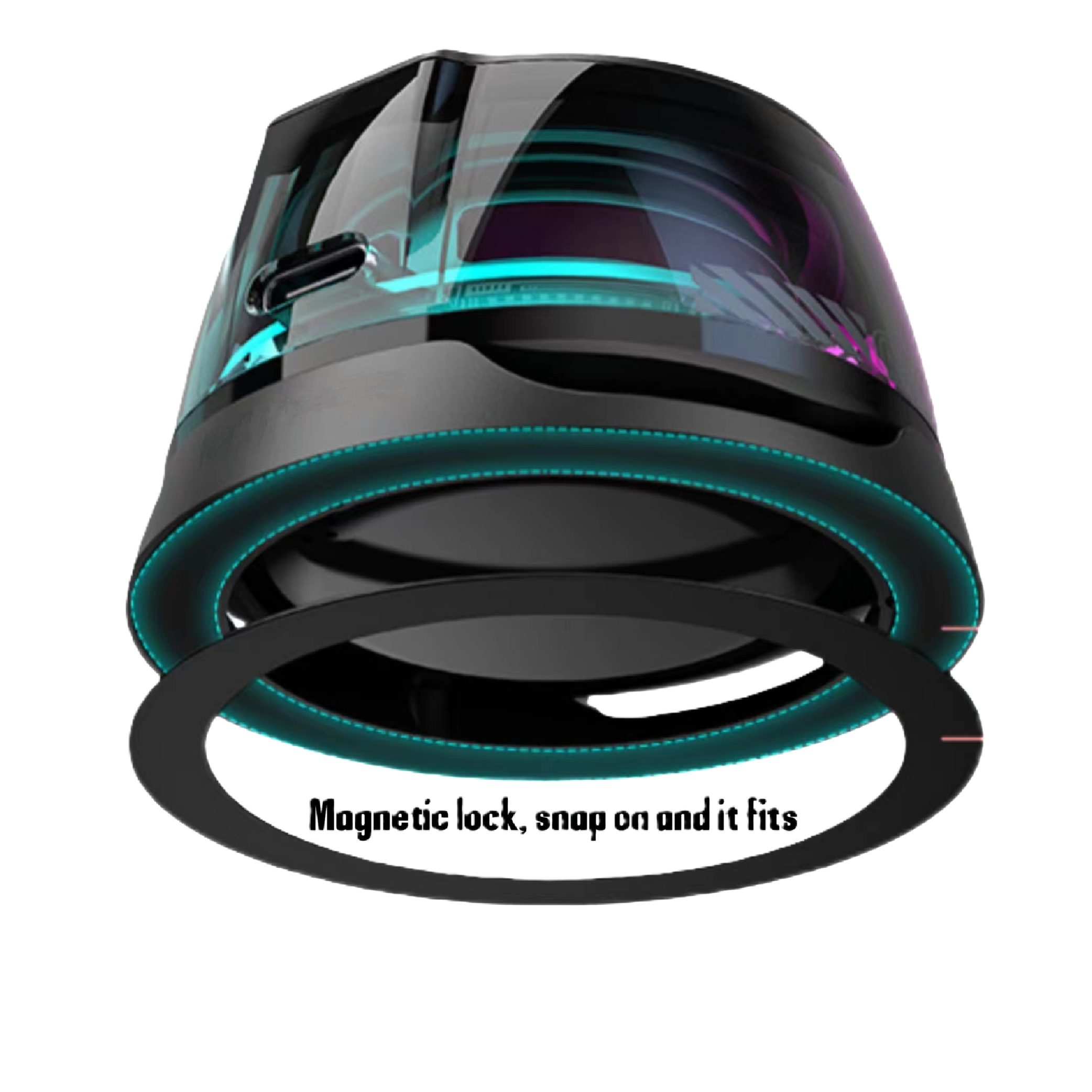 Pii Tech Mini, 3W Bluetooth Wireless Speaker with Magnetic Base, Compact size