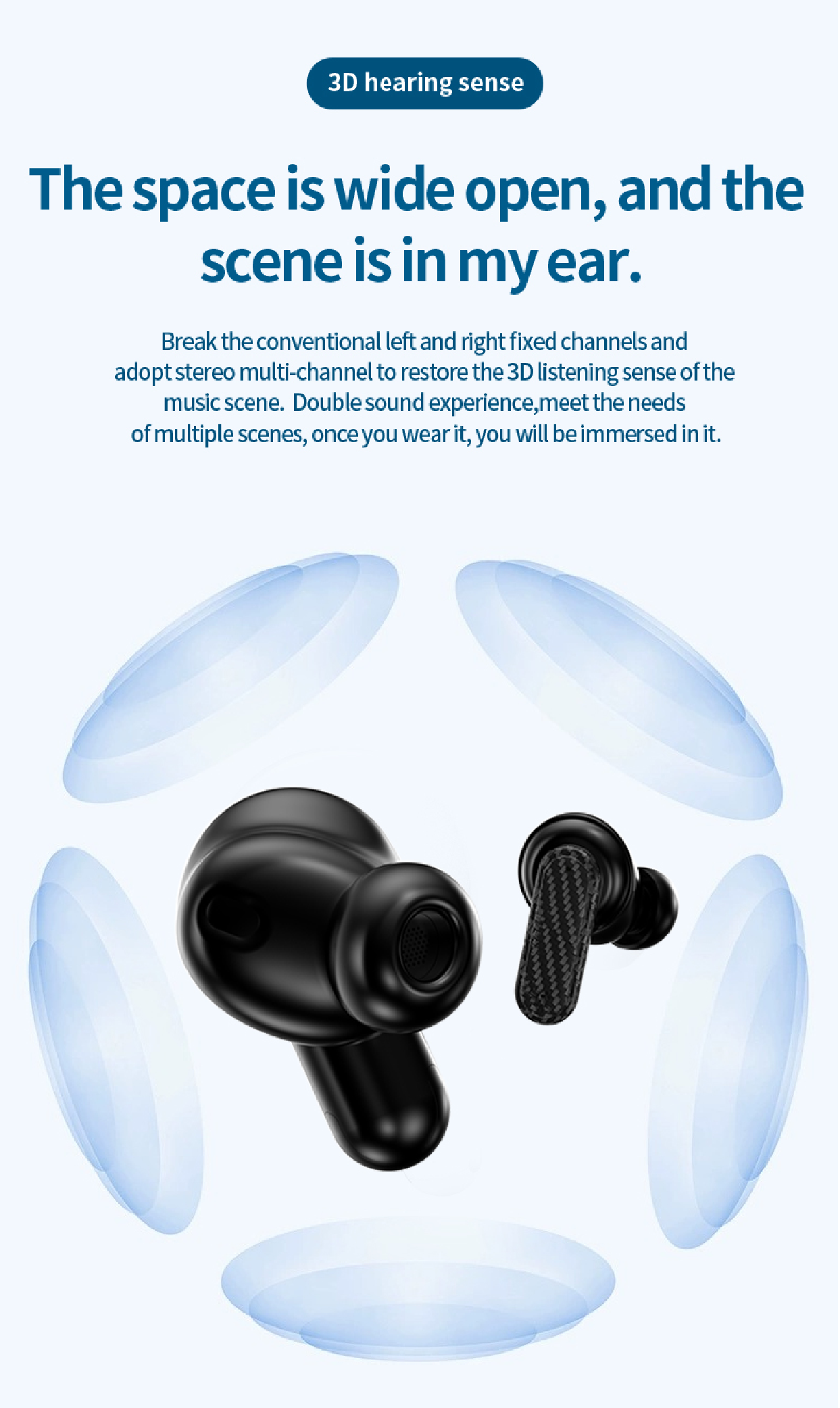 Pii Tech Neo+ Bluetooth earbuds with RGB Lights, ANC and 30 hrs Playtime