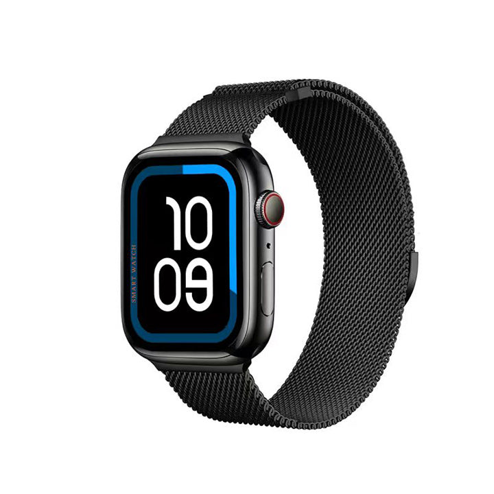 Pii Tech NeonPlus Smartwatch with 2.01" AMOLED Screen, Metal Body and 2 changeable straps