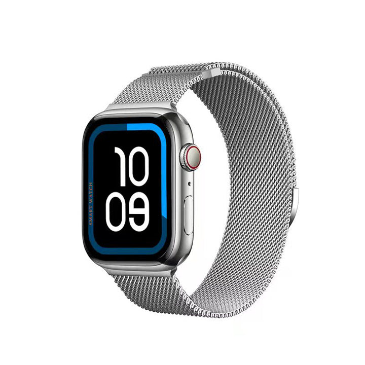 Pii Tech NeonPlus Smartwatch with 2.01" AMOLED Screen, Metal Body and 2 changeable straps