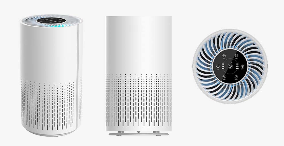 Pii Tech Pure-Fit Air Purifier with Air Quality Monitoring, Sleep Mode, Timer and Wi-Fi connectivity