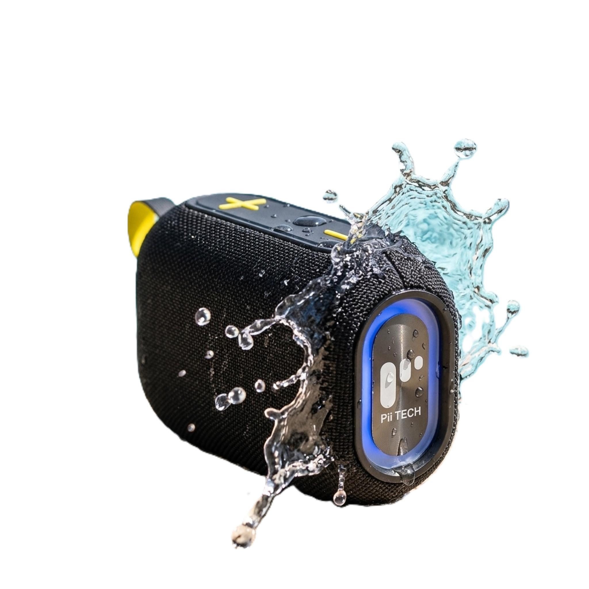 Pii Tech SonicThunder 24W Wireless Speaker with Super Powerful Sound, Vibrant LED Lights and Sleek modern design