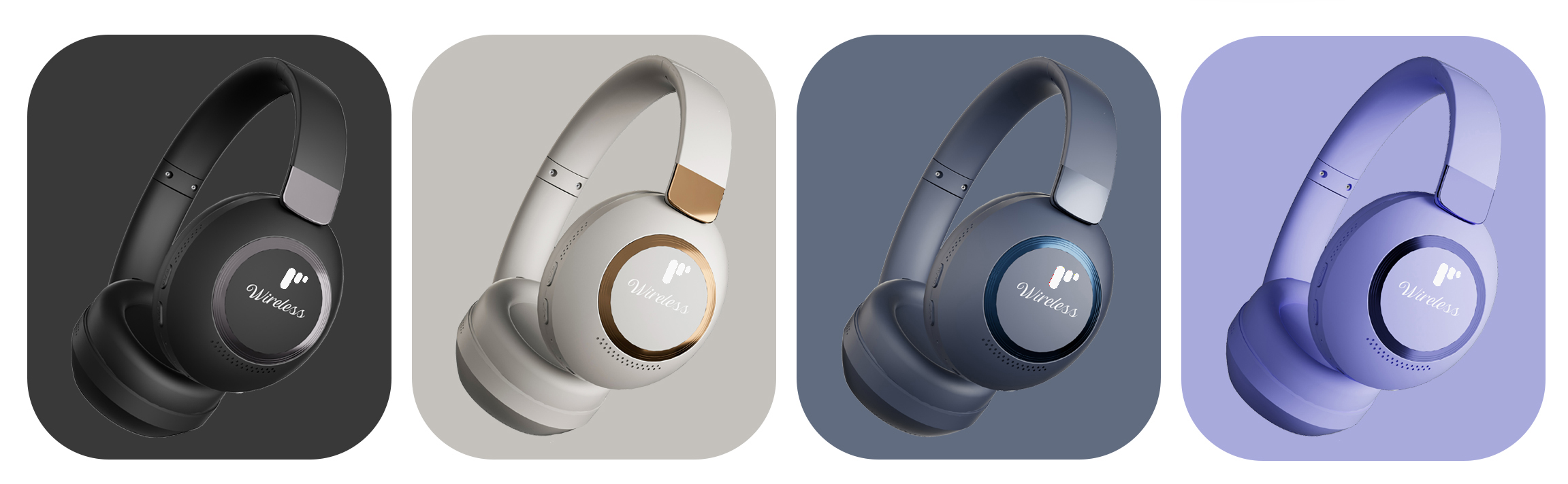 Pii Tech SoundPro X Bluetooth Wireless Headphones with Superior Bass Sound, Noise Cancellation, and upto 40 hrs playback
