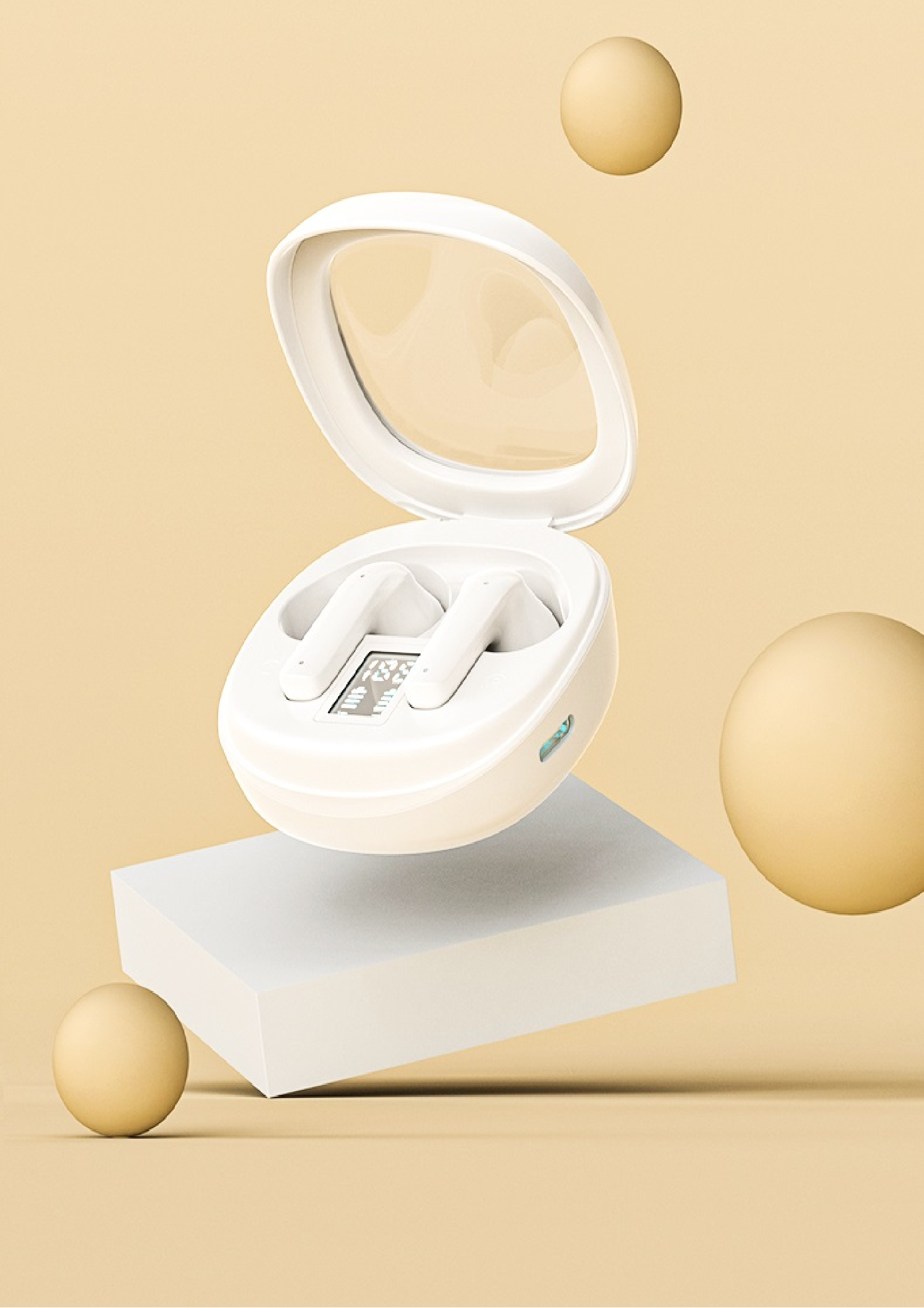 Pii Tech Ultra 5 Gaming Earbuds with Stereo Sound, strong bass, and ANC