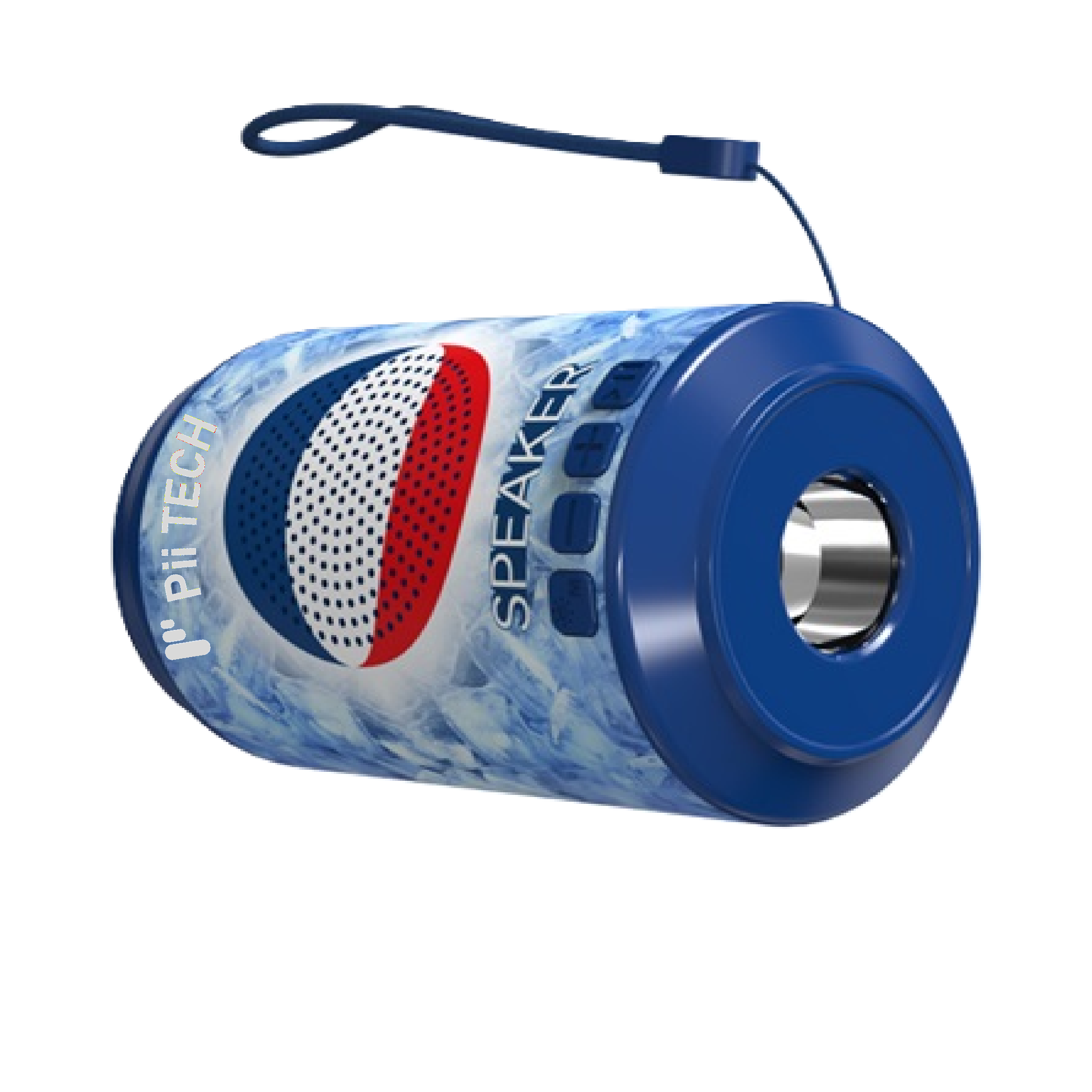 Pii Tech iCan, Stylish 5W Bluetooth Speaker with Torch and Solar charging