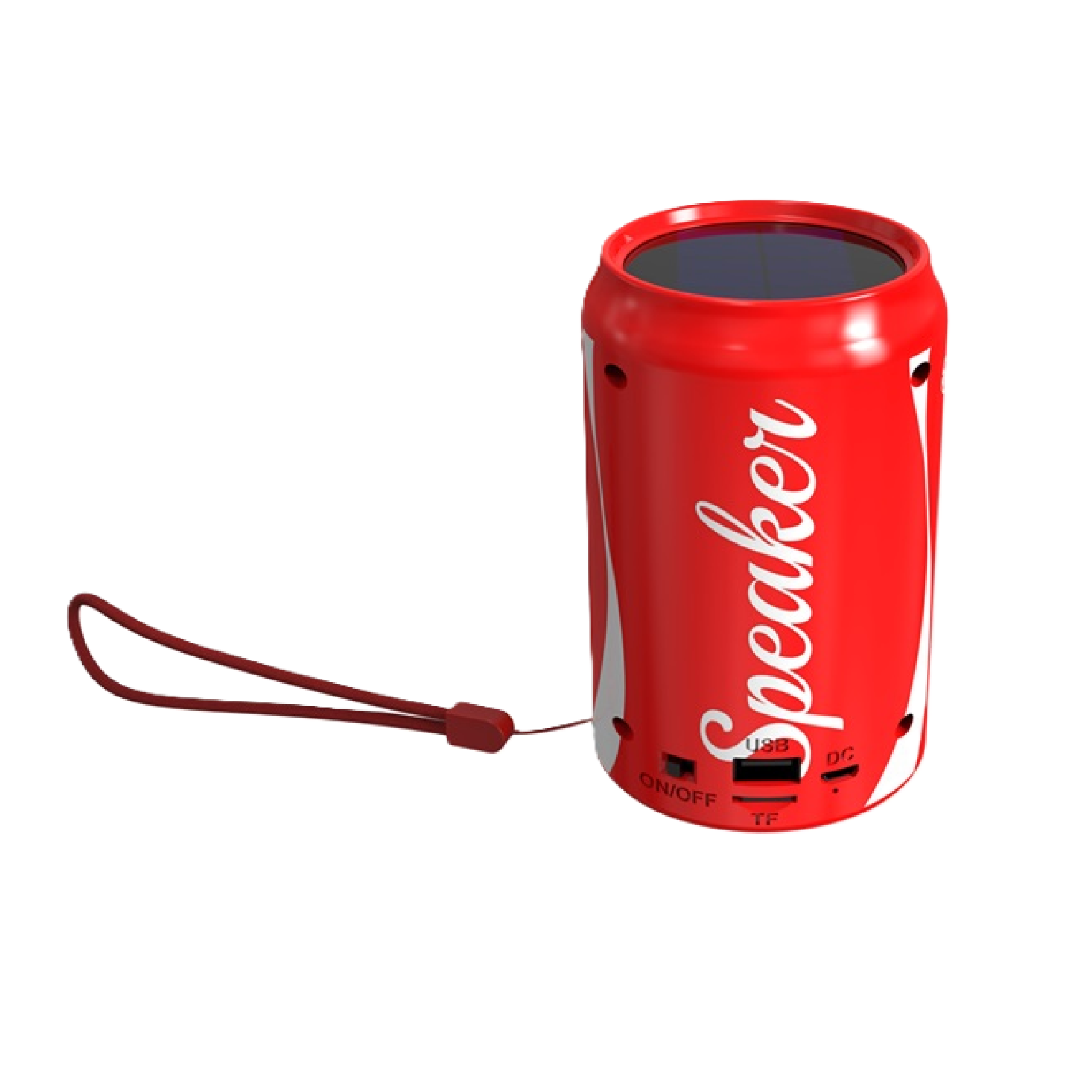 Pii Tech iCan, Stylish 5W Bluetooth Speaker with Torch and Solar charging